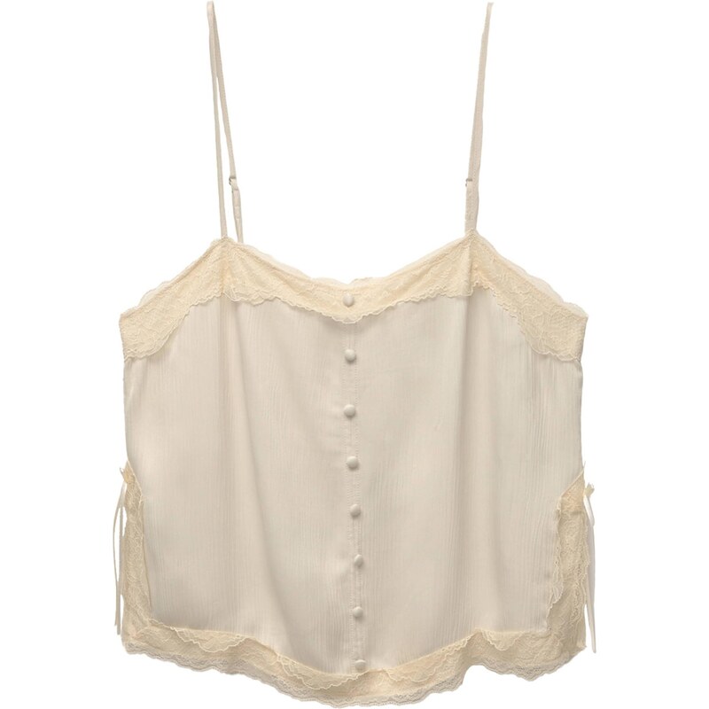 Pull&Bear Top béžová 65877592