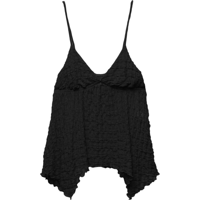Pull&Bear Top čierna 65877612