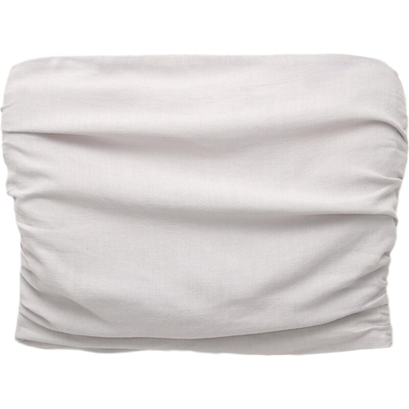 Pull&Bear Top svetlosivá 65877620