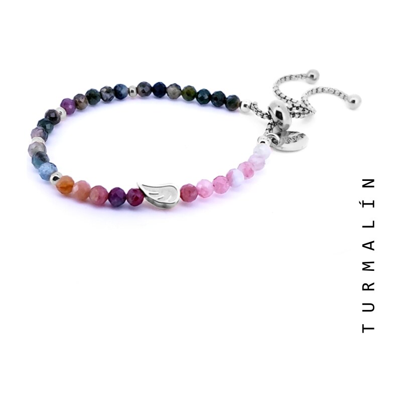 Taboo náramok Symbol, turmalín, anjelské krídlo tbs812 63313215