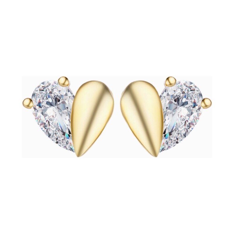 SWAROVSKI Elements Swarovski e. dámske náušnice srdiečka Pure Bliss, 63313228