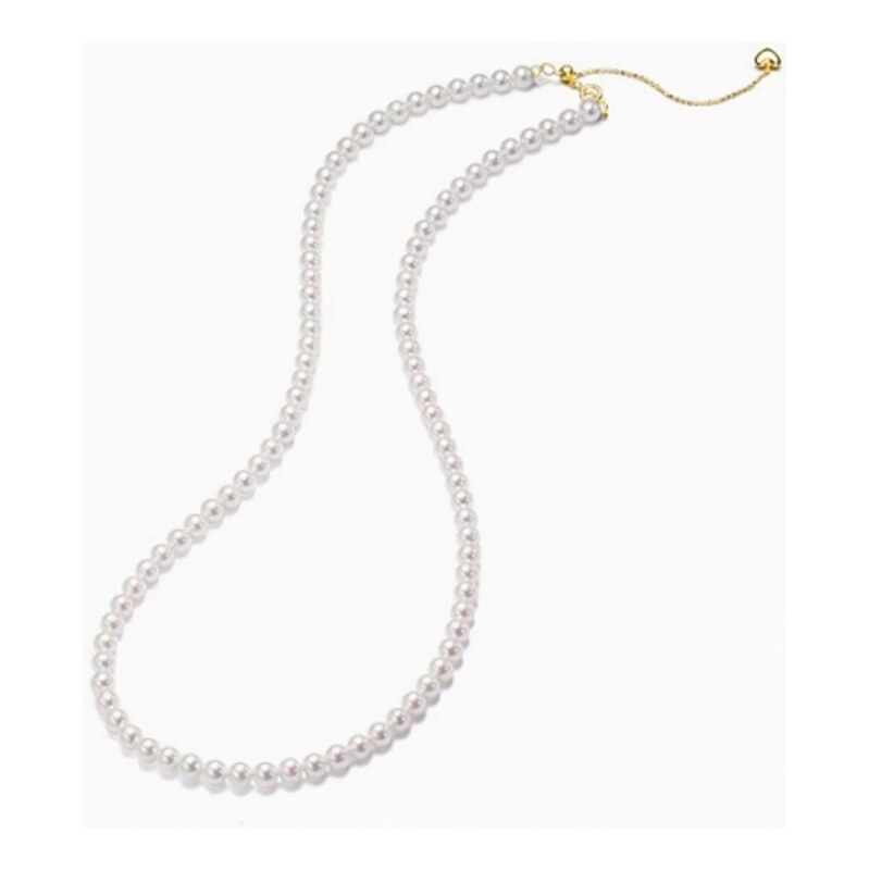 SWAROVSKI Elements Swarovski e. zlatý perlový náhrdelník Pearl 61958437