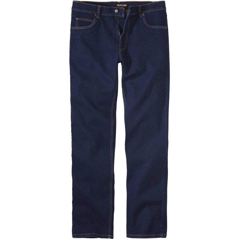 Tmavomodré strečové rifle Regular Fit Atlas For Men Modrá 63314763