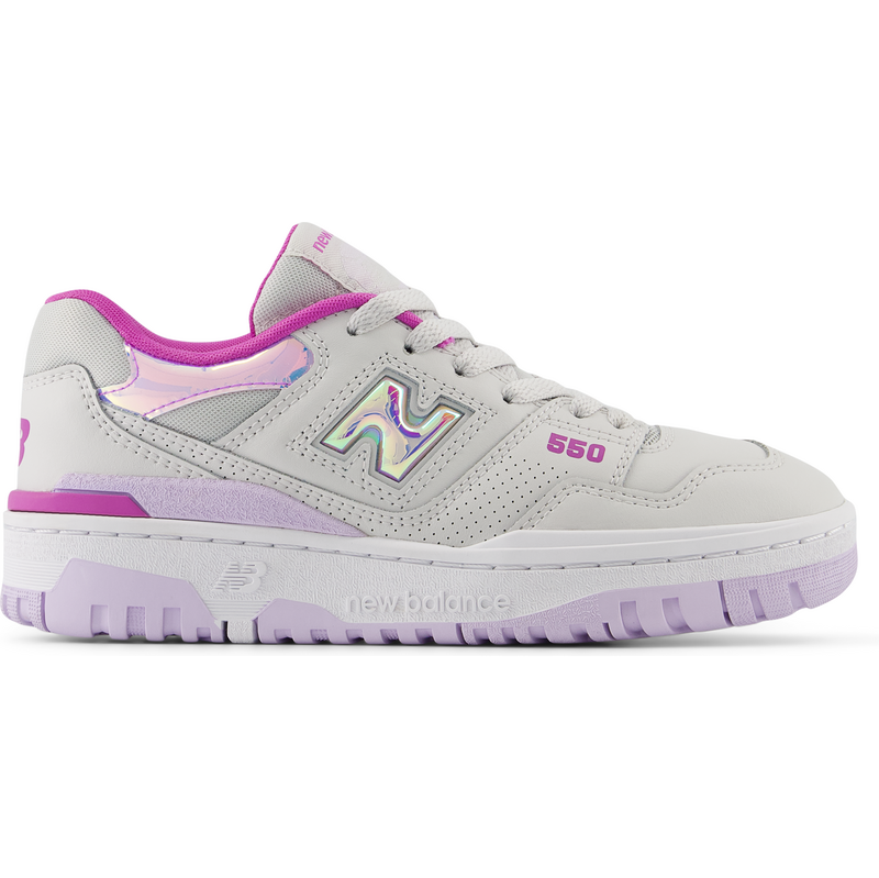 Detské topánky New Balance GSB550HG – sivé 63316325