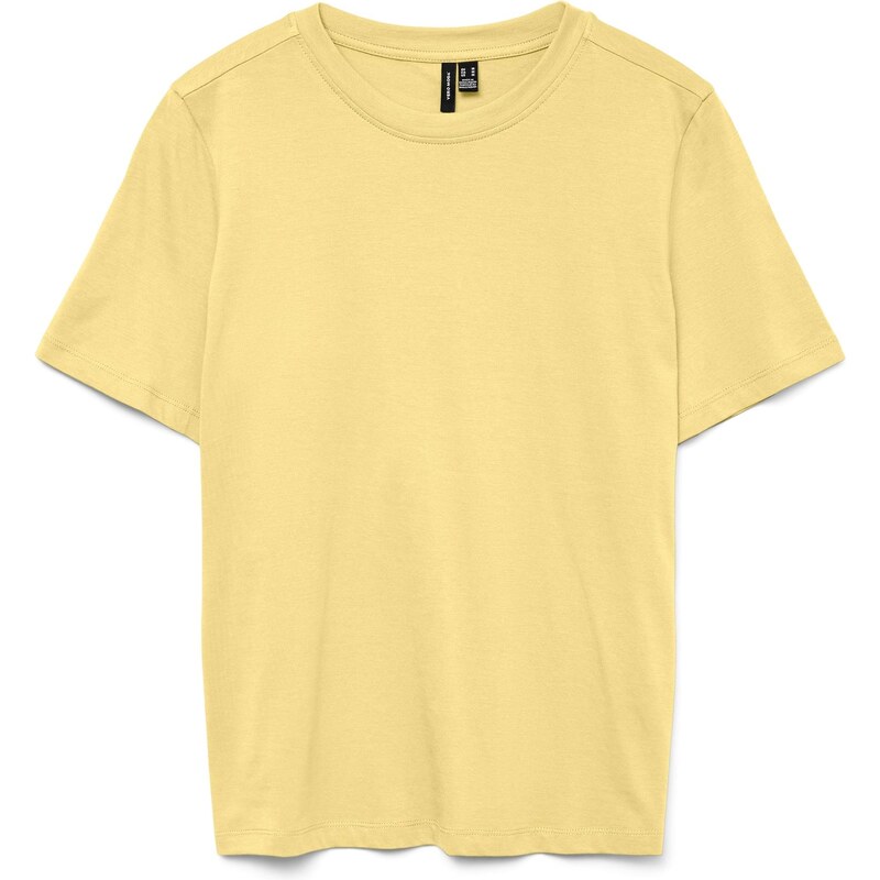VERO MODA Tričko VMPaulina žltá 62073653