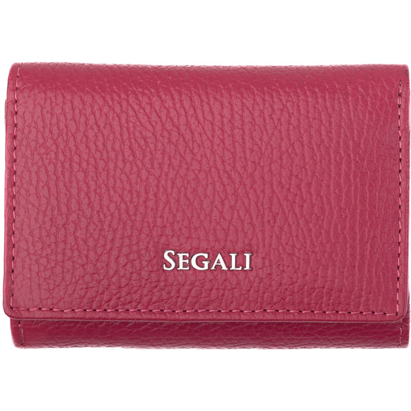 SEGALI Dámska kožená peňaženka 7106 B viva magenta 66582551