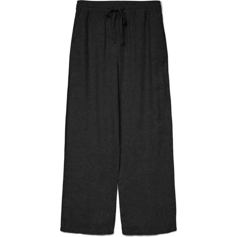 VERO MODA Nohavice LINN čierna 55301098