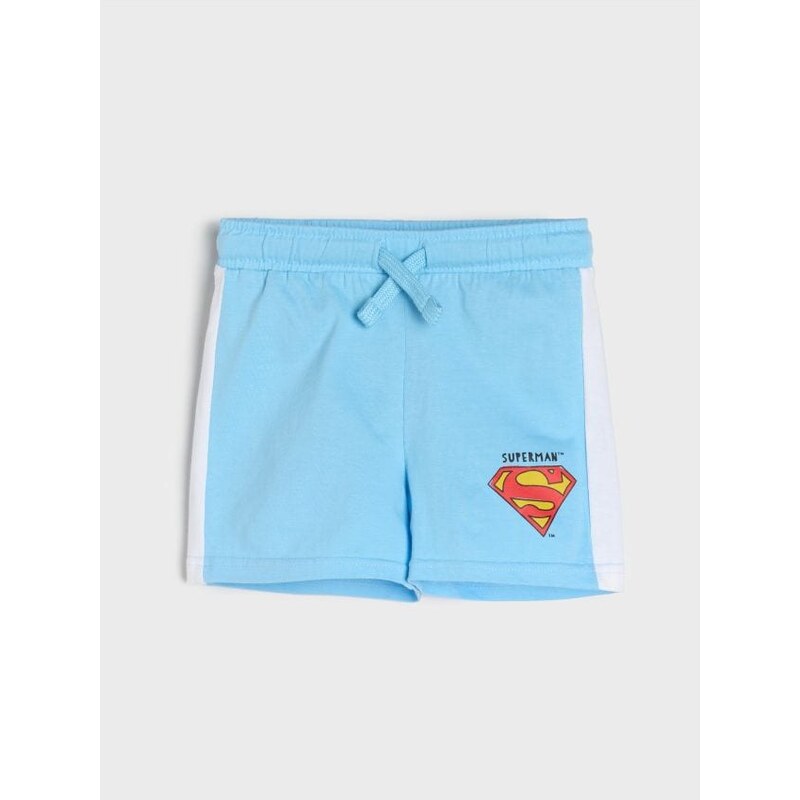 Sinsay - Kraťasy Superman - svetlomodrá 65760213