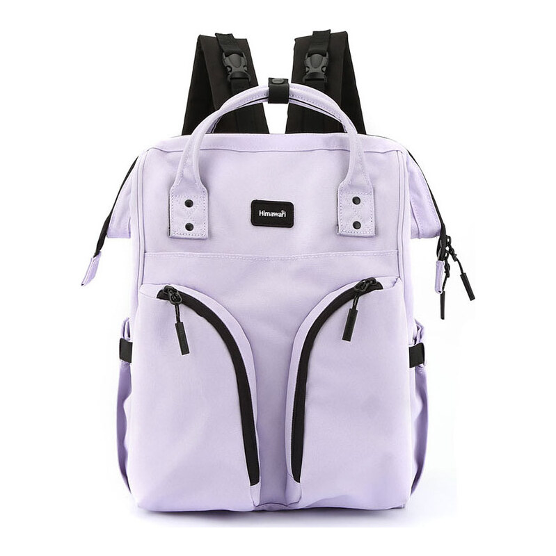 BASIC Himawari Lila priestranný dámsky batoh z polyesteru 1208 65151852