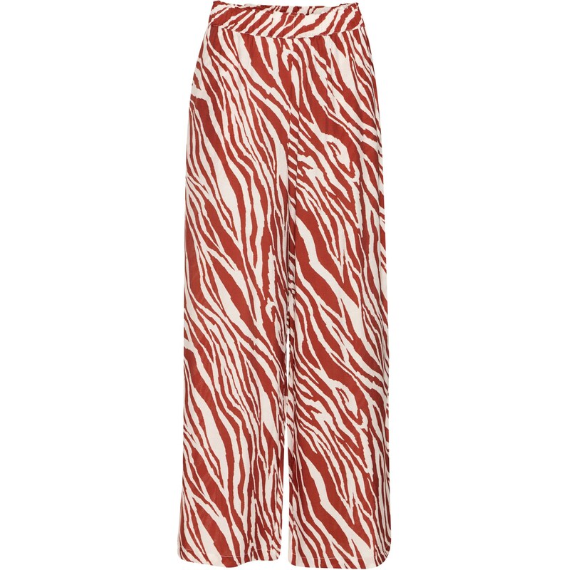 ICHI Nohavice IHYARDEEN červená / biela 63326171