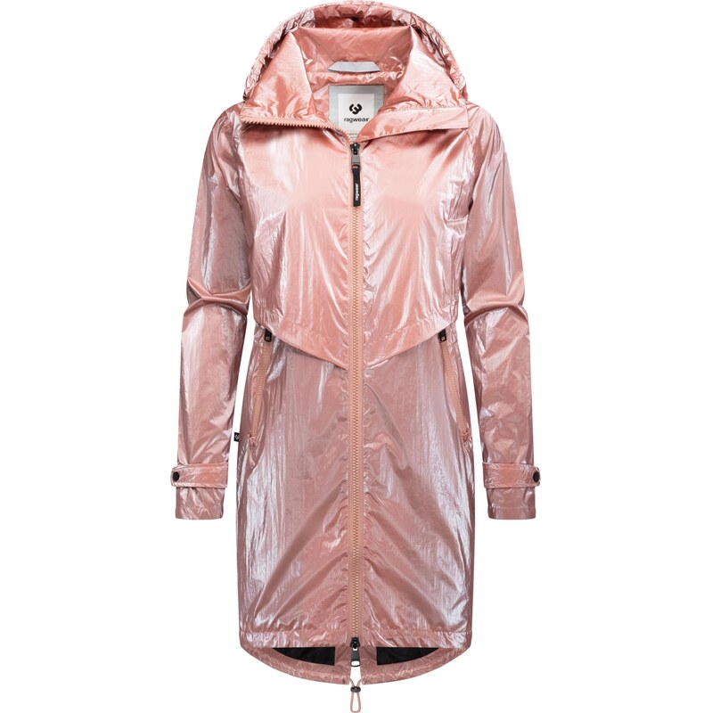 Ragwear Prechodný kabát Frodik ružová 63336413
