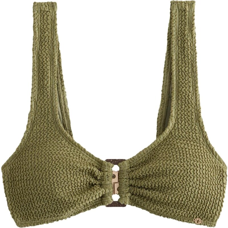 Next Bikinový top kaki 63325815