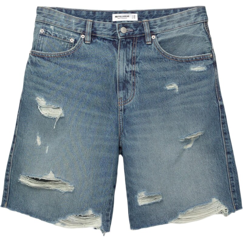 Pull&Bear Džínsy modrá denim 63780426