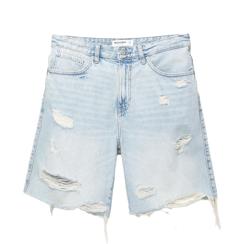 Pull&Bear Džínsy svetlomodrá 63780425