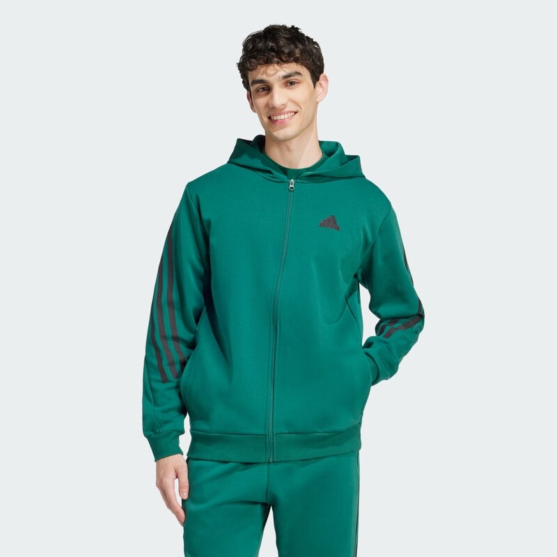 Adidas Mikina s kapucňou Future Icons 3-Stripes Full Zip 63326855