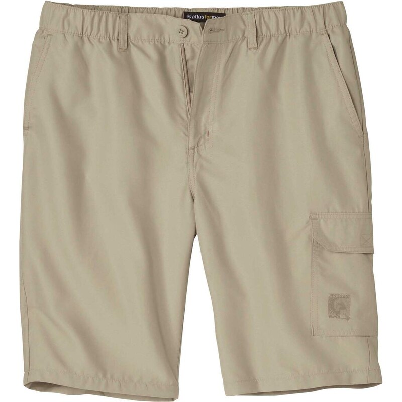 Voľnočasové kapsáčové bermudy Atlas For Men Béžová 64430449