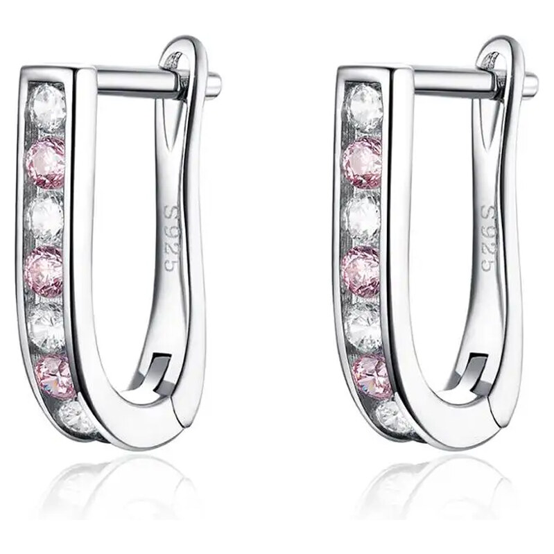 Dámske strieborné náušnice PINKMIA 63330456