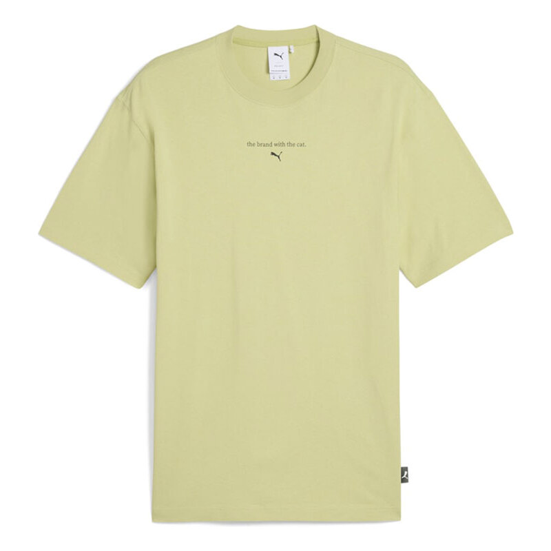 Puma GRAPHICS The Puma Cat Tee - Pánske - Tričko Puma - Zelené - 66360682