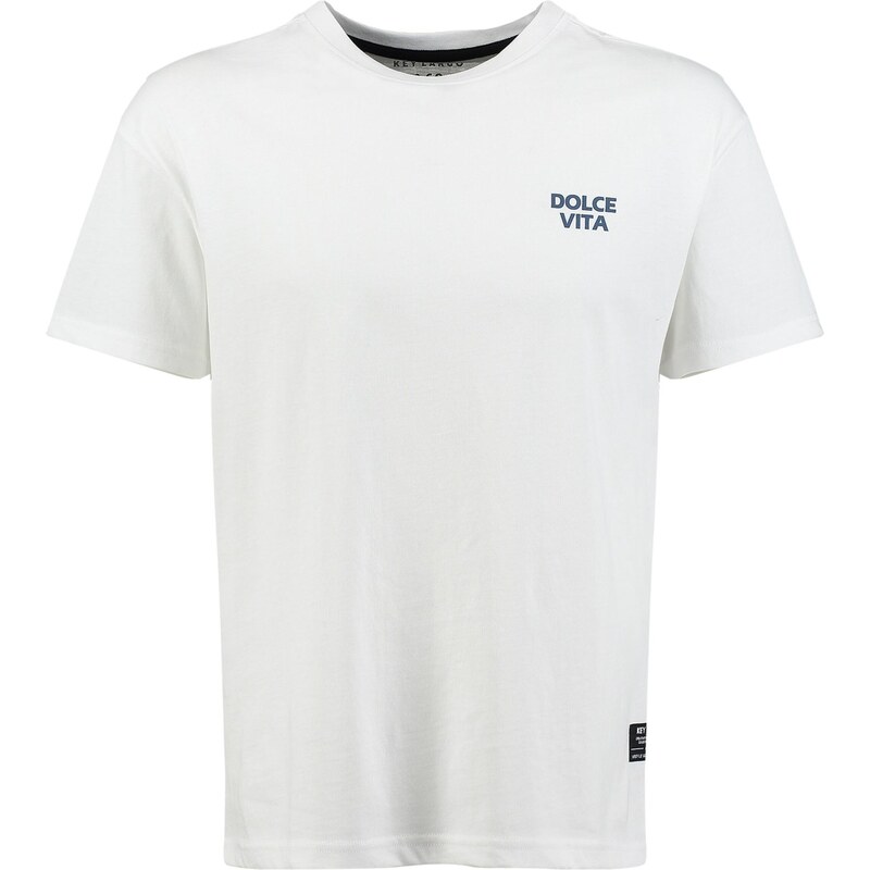 Key Largo Tričko KLDolce Vita tmavožltá / jedľová / čierna / biela 62863319