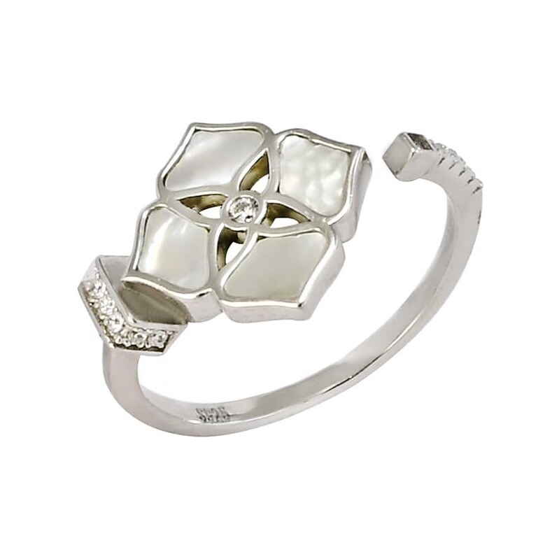 Strieborný prsteň Glare 882 63332063