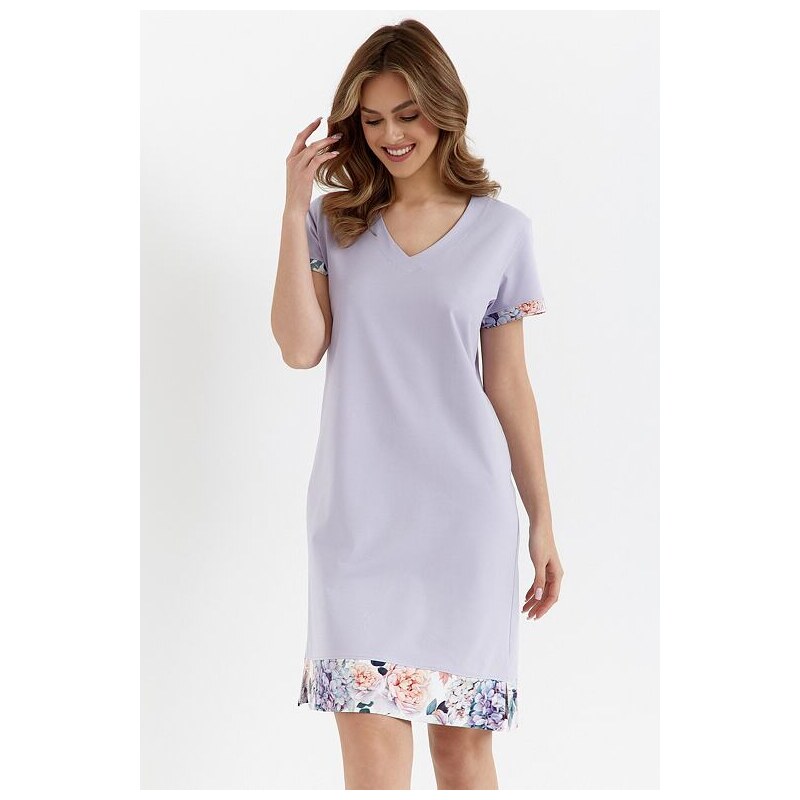 Cana Bavlnená nočná košeľa Inspiration lila 63372745