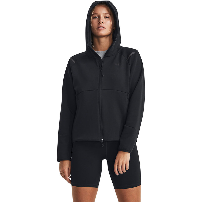 Mikina Under Armour Unstoppable Fleece FZ Black/ Black XS 63335376
