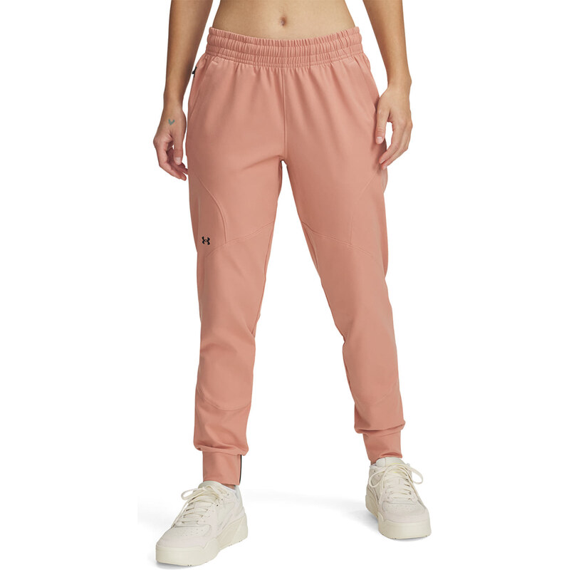 Kalhoty Under Armour Unstoppable Jogger Canyon Pink/ Black XS 63335379