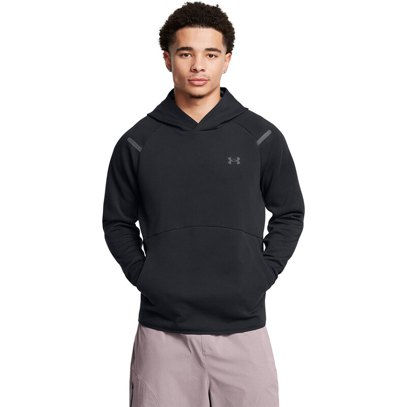 Mikina Under Armour Unstoppable Fleece Hooded EU Black/ Black M 63335351