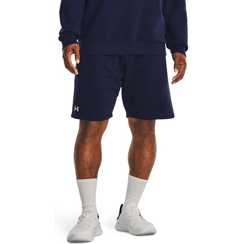 Šortky Under Armour Rival Fleece Shorts Midnight Navy/ White XL 63393074