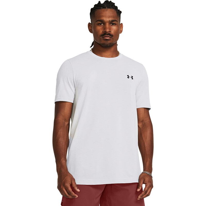 Tričko Under Armour Vanish Seamless SS Tee White/ Black XL 63335362