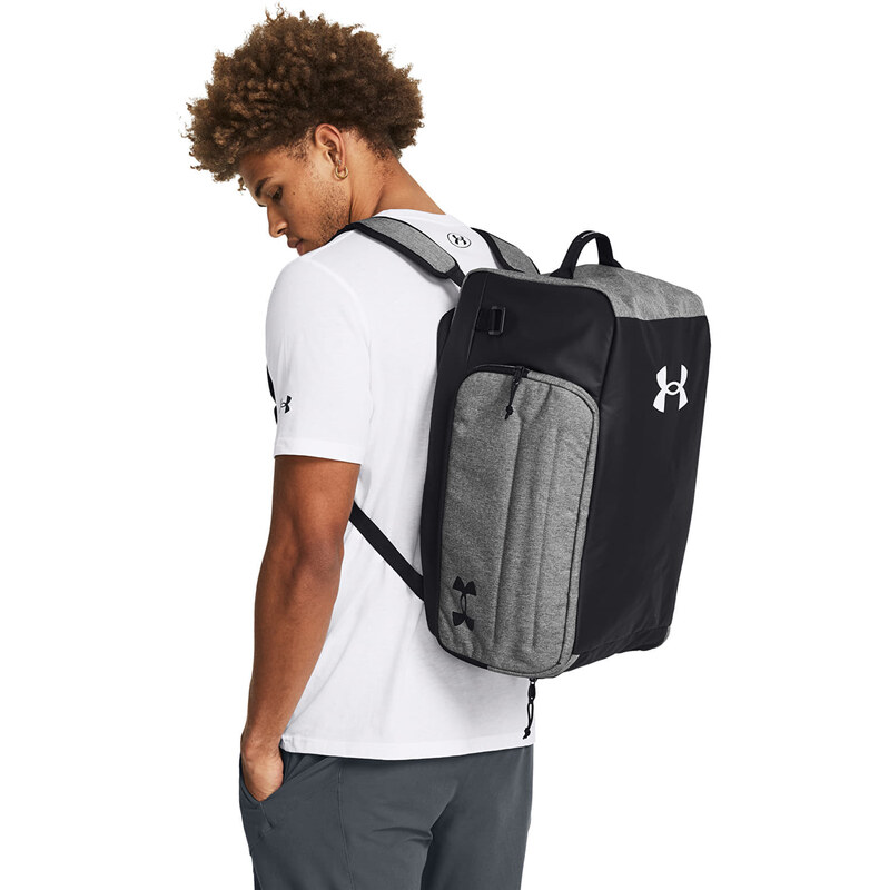 Under Armour Contain Duo SM BP Duffle Castlerock Medium Heather/ Black 63393092