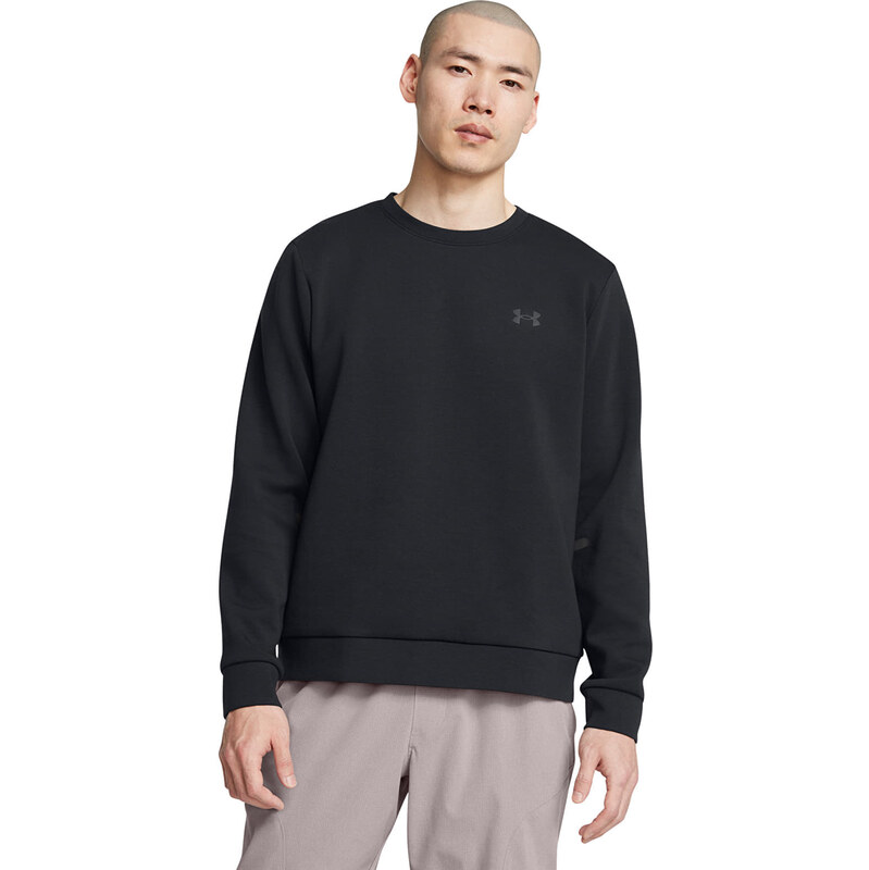 Mikina Under Armour Unstoppable Fleece Crew EU Black/ Black L 63335348