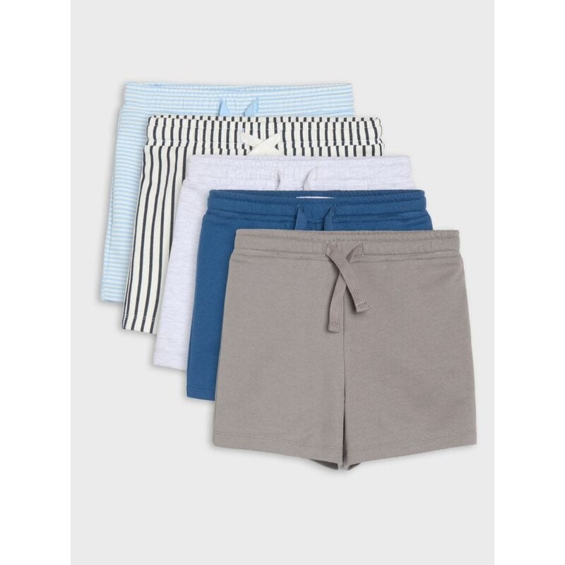 Sinsay - Súprava 5 šortiek - svetlomodrá 65759977