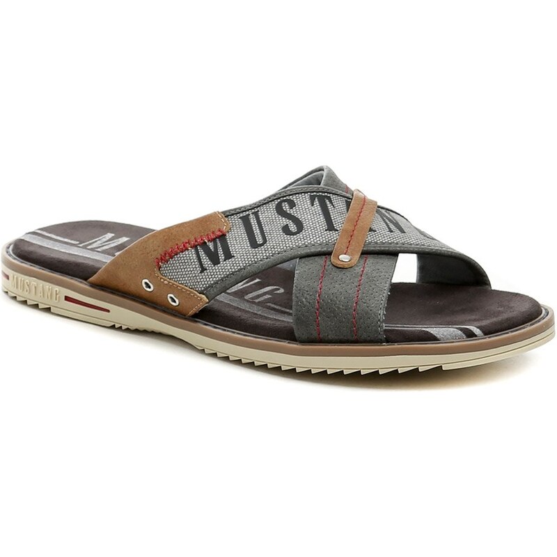 Mustang 4152-705-20 šedé pánske nadmerné nazúvaky 63334618