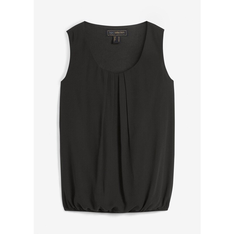 bonprix Blúzkový top, farba čierna 44790725