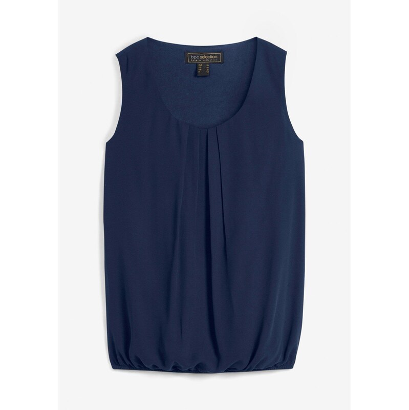 bonprix Blúzkový top, farba modrá 44741666