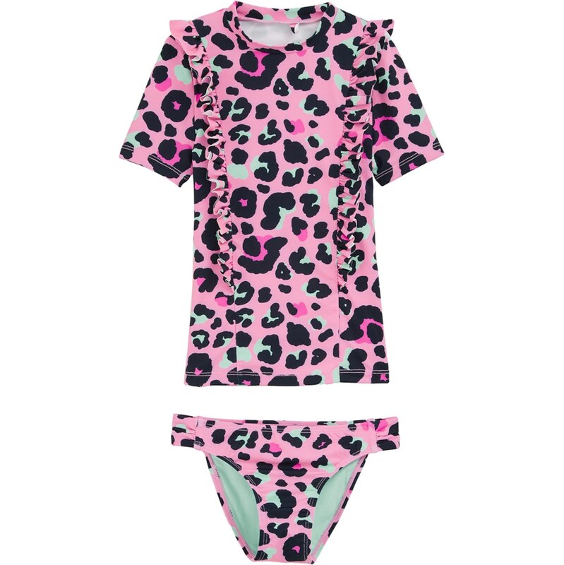 WE Fashion Jednodielne plavky ružová 63362109