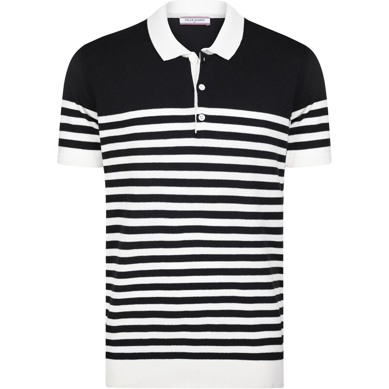 Felix Hardy Sveter čierna / biela 65651217