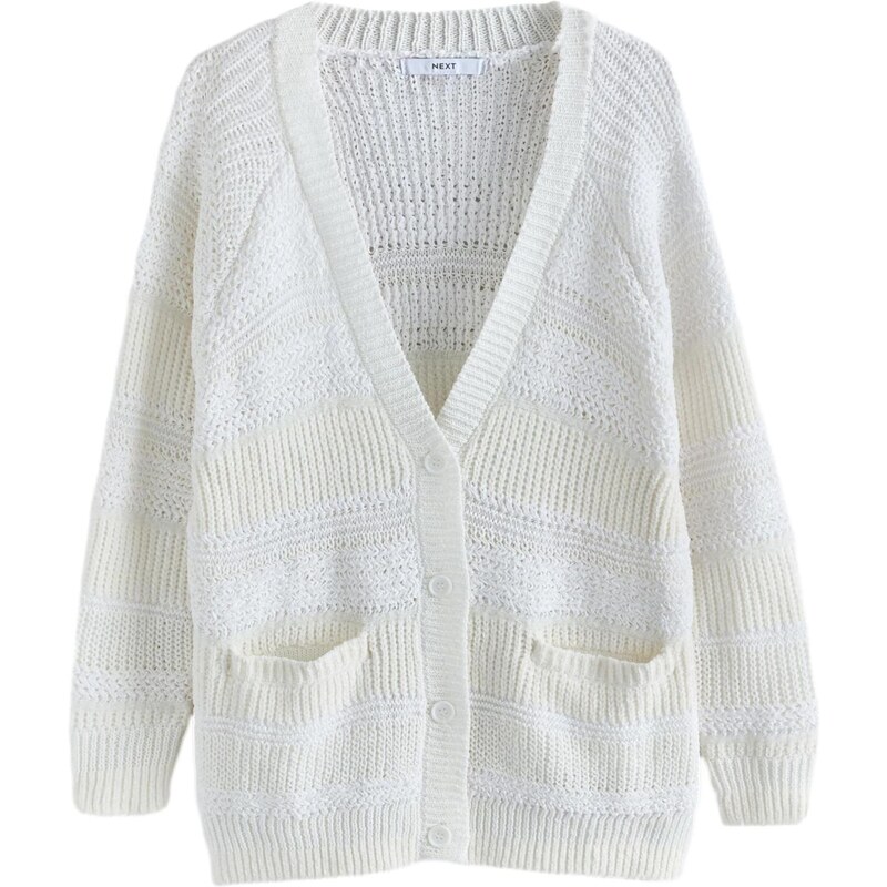 Next Kardigán biela 65649270