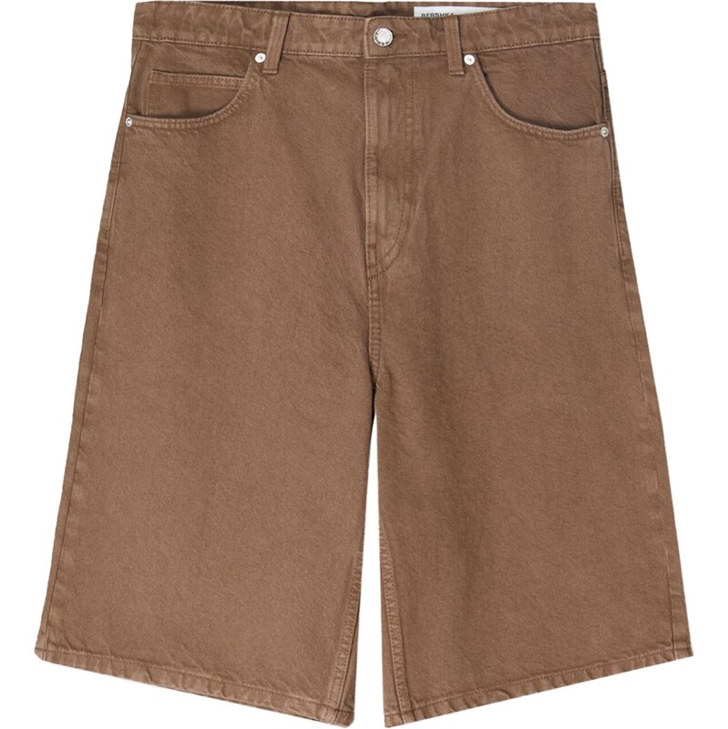 Bershka Džínsy hnedá 63336622