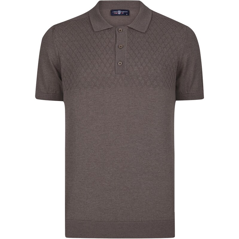 Jimmy Sanders Tričko čokoládová 65651148