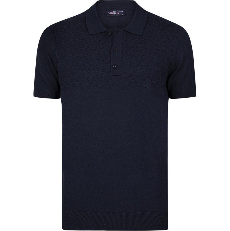 Jimmy Sanders Tričko námornícka modrá 65651179