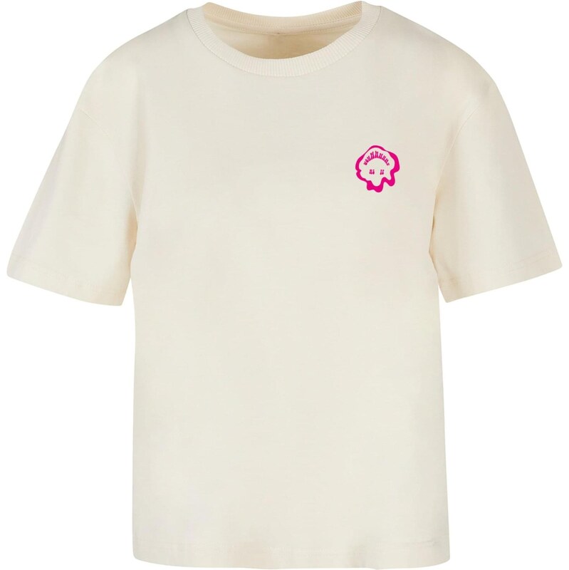 Mister Tee Tričko Everythings Nice krémová / purpurová 63336111