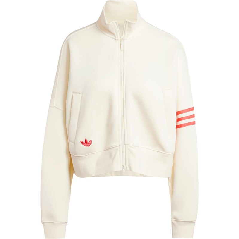 ADIDAS ORIGINALS Tepláková bunda Neuclassics krémová / svetločervená 63988596