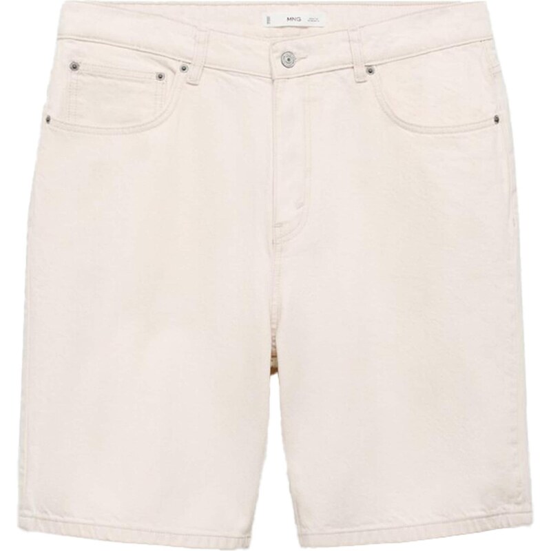 MANGO MAN Nohavice ONDA prírodná biela 65648801