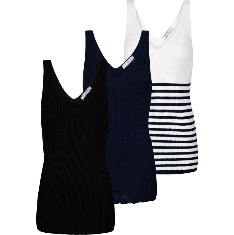 Felix Hardy Top námornícka modrá / čierna / biela 65877781