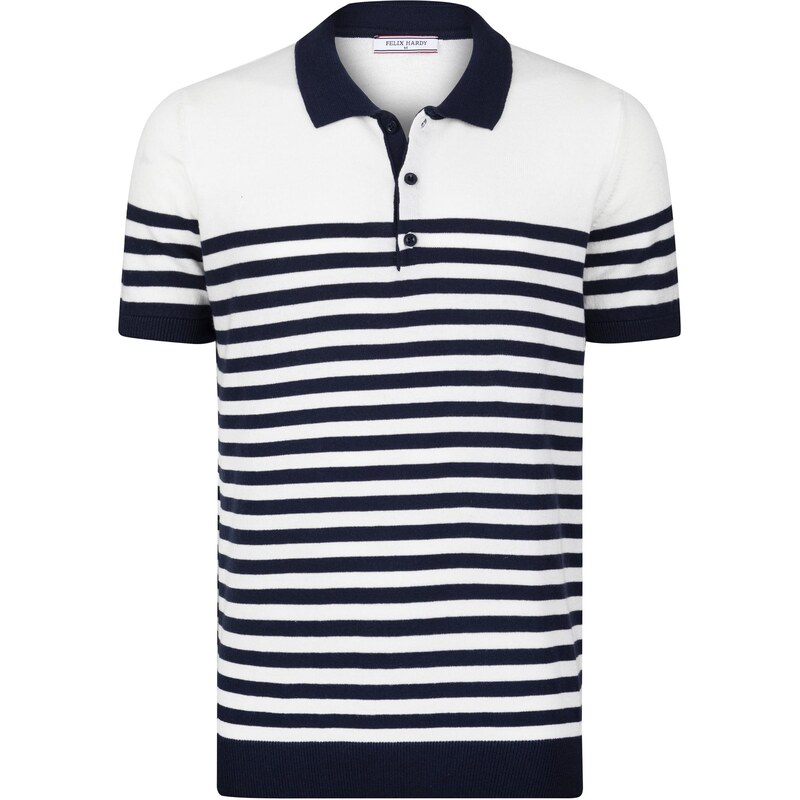 Felix Hardy Tričko námornícka modrá / šedobiela 65651201