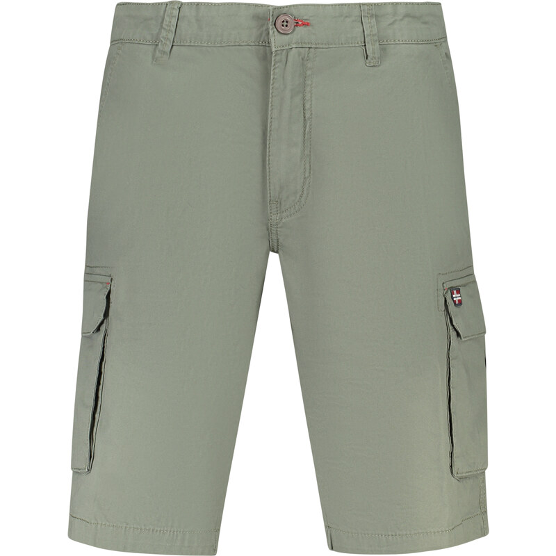 NORWAY 1963 Pánske zelené kapsáčové bermudy 64703164