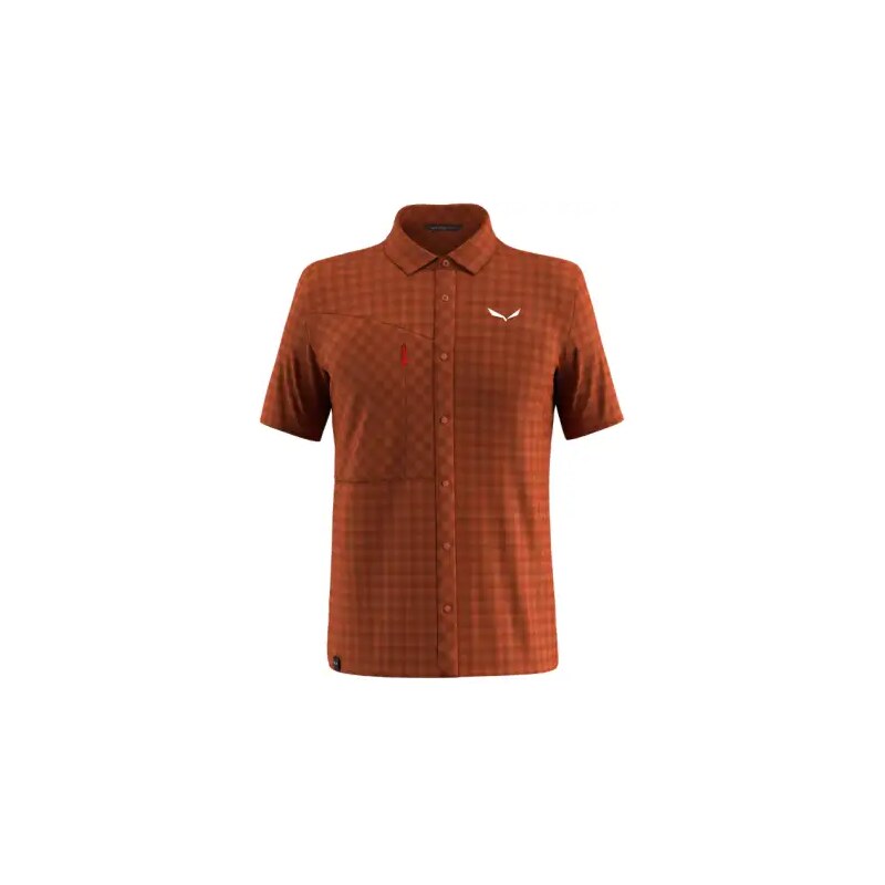 E-shop Salewa Puez Dry pánska košeľa Bombay Brown vel. M