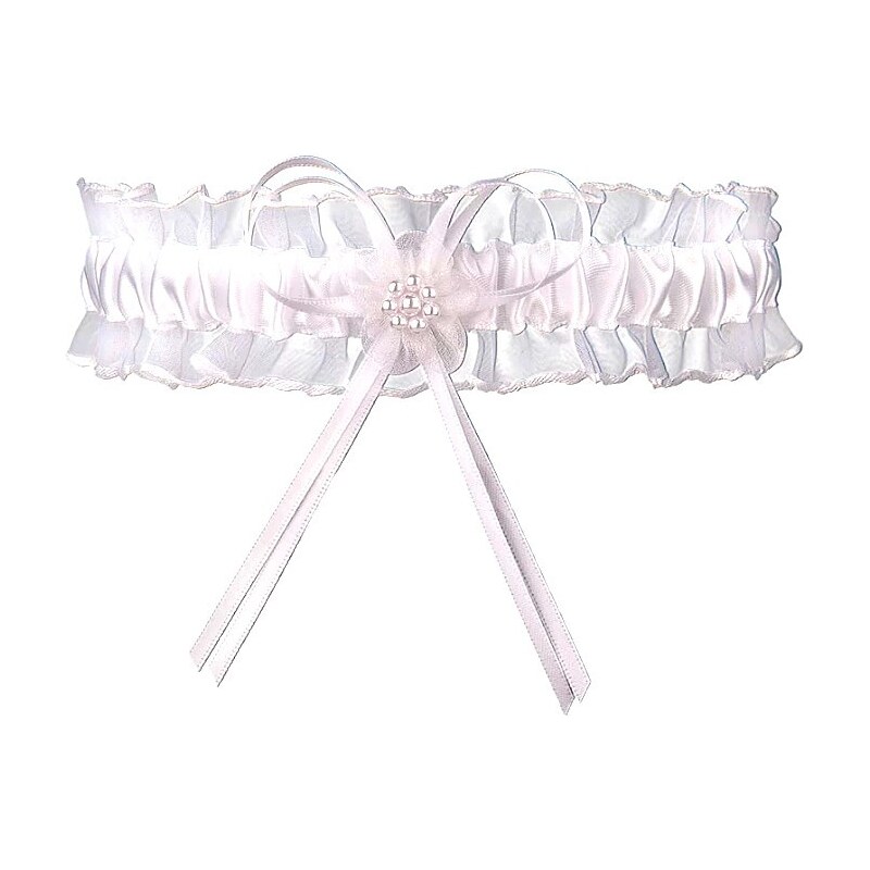 Biely podväzok BUENOS AIRES PW-13 Julimex 67582912